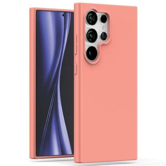 Mercury Soft etui silikon Matowy case pokrowiec do Samsung Galaxy S24 Ultra S928 jasnoróżowy/light pink Mercury