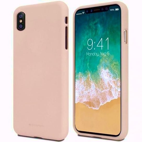 Mercury Soft iPhone 12/12 Pro 6,1" różowo-piaskowy/pink sand Mercury