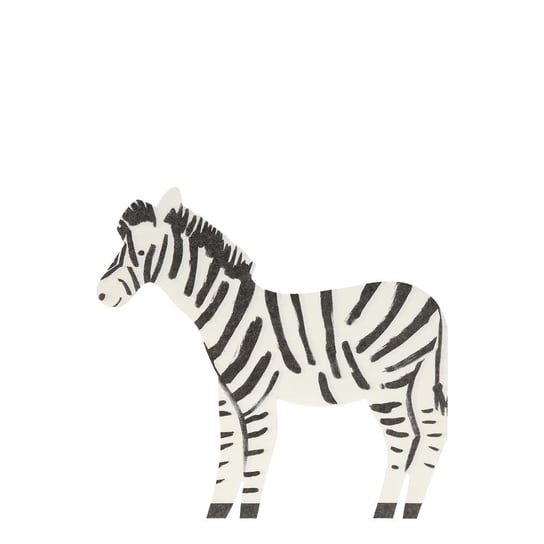 Meri Meri - Serwetki Zebra Safari Meri Meri