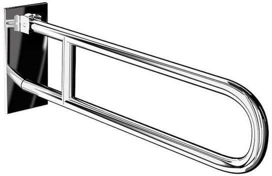 Merida poręcz ścienna 60 cm uchylna stal polerowana TPC09 Inna marka