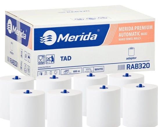 Merida RAB320 Ręczniki papierowe w roli z adaptorem PREMIUM TAD ...