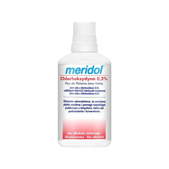 Meridol, Antybakteryjny płyn do płukania jamy ustnej z chlorheksydyną 0,2%, 300 ml Palmolive
