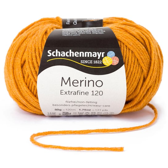 Merino Extrafine 120 Schachenmayr 00126 Złoty Schachenmayr
