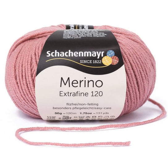 Merino Extrafine 120 Schachenmayr 00129 Róż Schachenmayr