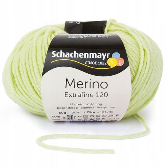 Merino Extrafine 120 Schachenmayr 00175 Limonka Schachenmayr