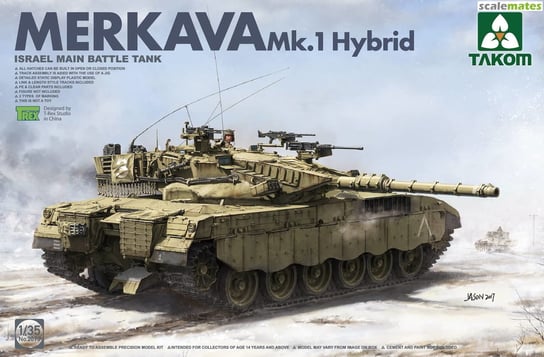 Merkava Mk.1 Hybrid 1:35 Takom 2079 Takom