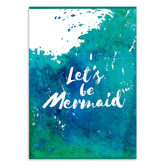 Mermaid, Zeszyt w kratkę, A4 Paperdot