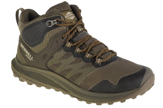 Merrell Nova 3 Mid Tactical WP J005053, Męskie, buty trekkingowe, Zielony Merrell