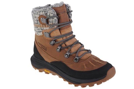 Merrell Siren 4 Thermo Demi Zip Wp J037412, Damskie, Buty Zimowe, Brązowy Merrell