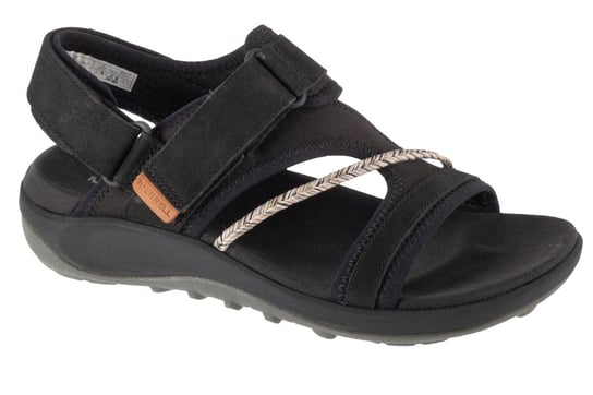 Merrell Terran 4 Backstrap W Sandal J006412, Damskie, sandały, Czarne Merrell