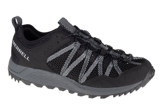 Merrell Wildwood Aerosport J036109, Męskie, buty trekkingowe, Czarne Merrell