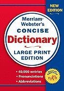 Merriam-Webster Concise Dictionary Merriam-Webster