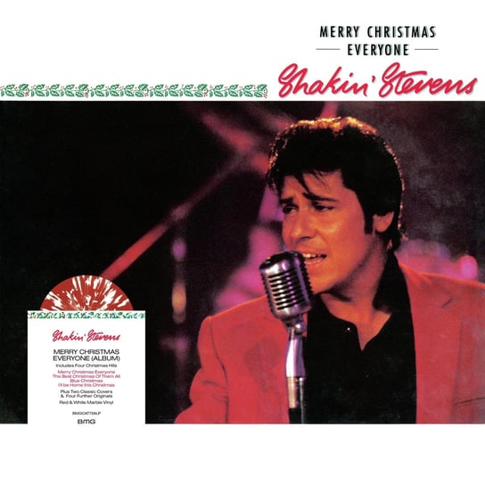 Merry Christmas Everyone (2005 Remastered) (czerwono biały marmurowy winyl) Shakin' Stevens