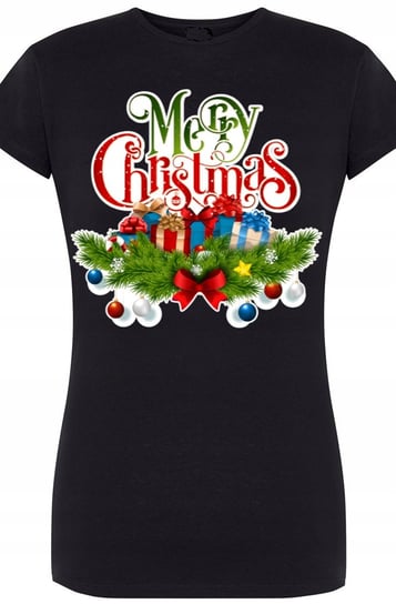 Merry Christmas Świateczny Damski T-Shirt Rozm.XL Inna marka