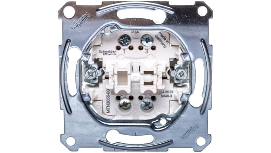 Merten System M Gniazdo pojedyncze z/u 16A IP44 z przesłonami i klapka antracyt MTN2514-0414 Schneider Electric