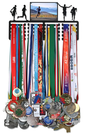 Merxan, Duży wieszak na medale z miejscem na zdjęcie dla biegaczy Merxan