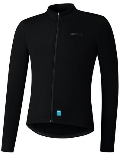 Męska Bluza sportowa Rowerowa Shimano Element Long Sleeve Jersey | Black - Rozmiar Xxxl Shimano