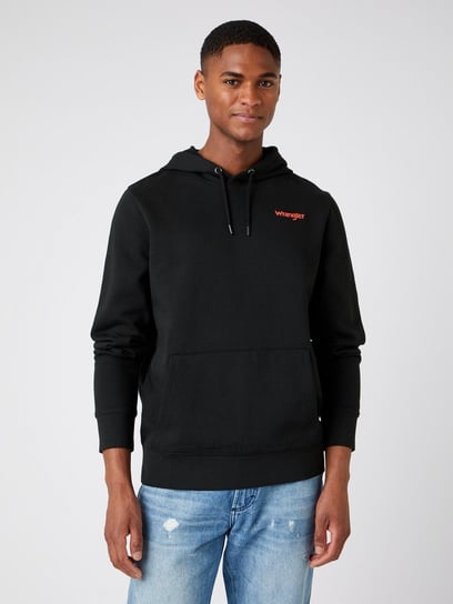 Męska Bluza Z Kapturem Wrangler Vibrations Hoody Black W680H1100-L Inna marka