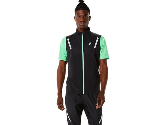 Męska kamizelka do biegania Asics Lite-Show Vest | BLACK L Asics