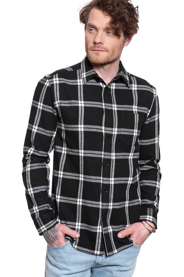 Męska Koszula Wrangler Ls 1Pkt Shirt Black W5A1T2100-S Wrangler