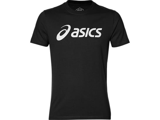 Męska koszulka do biegania Asics Big Logo Tee | BLACK / WHITE M Asics