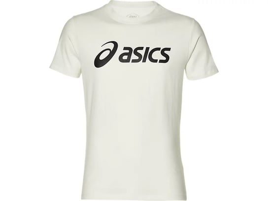 Męska Koszulka Do Biegania Asics Big Logo Tee | White / Black- Rozmiar L Asics