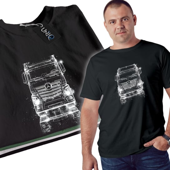 Męska KOSZULKA Mercedes-Benz Actros T-shirt NA PREZENT dla kierowcy XL UNIQ66