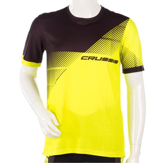Męska koszulka sportowa kolarska T-shirt Crussis, , S Crussis