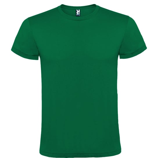Męska koszulka T-shirt 100% miękka bawełna zielona roz. S M&C