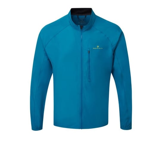 Męska Kurtka Do Biegania  Ronhill Men'S Core Jacket | Blue / Lime - Rozmiar L RONHILL