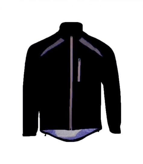 Męska kurtka do biegania Roxx Cycling Waterproof Jacket | BLACK  High Visib M ROXX