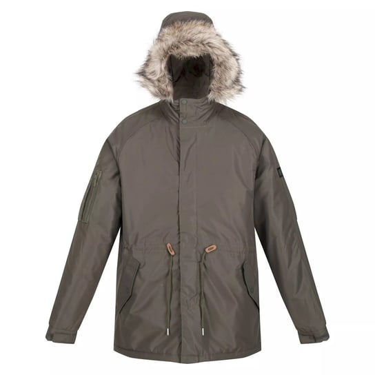 Męska Kurtka Parka Zimowa Salinger III (XXL (193cm) / Khaki) REGATTA