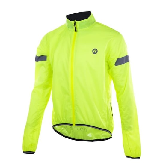 Męska Kurtka Rowerowa Rogelli Protect | Fluor - Rozmiar S Rogelli