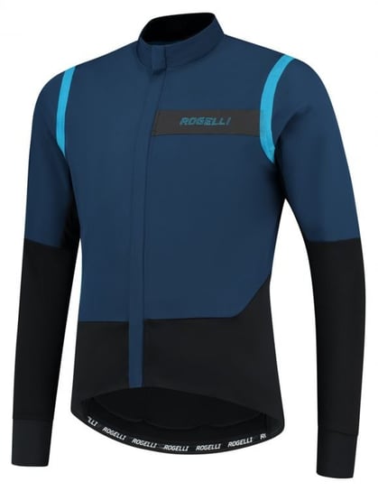 Męska Kurtka Rowerowa Rogelli Winterjacket Infinite | Blue/Black - Rozmiar L Rogelli