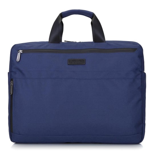 Męska torba na laptopa 17” z boczną kieszenią duża 92-3P-101-17 WITTCHEN