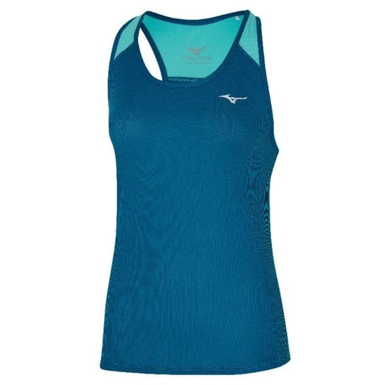 Męski bezrękawnik do biegania Mizuno DryAeroFlow Tank W | BLUE - Rozmiar M Mizuno