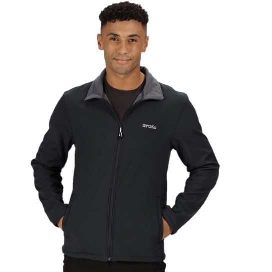 Męski Softshell Cera V (XL 8,5-9 / Czarny) REGATTA