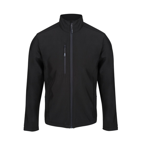 Męski Softshell Honestly Made (XXL (193cm) / Czarny) REGATTA