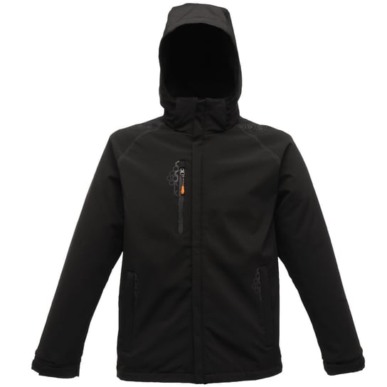 Męski Softshell Repeller Professional (L / Czarny) REGATTA