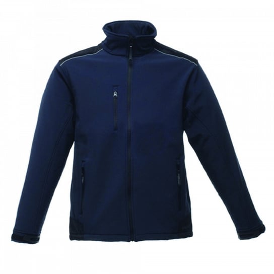 Męski Softshell Sandstorm (2XL / Ciemnogranatowy) REGATTA