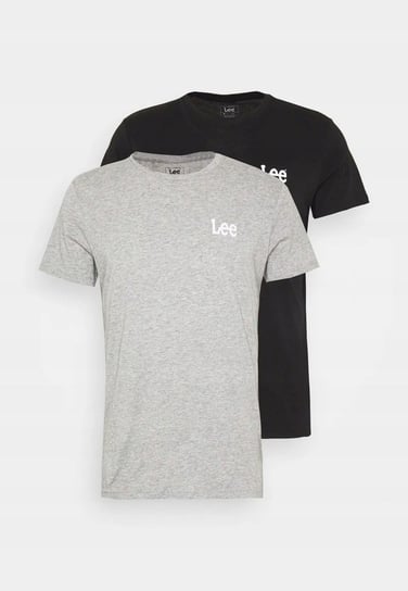 Męski T-Shirt Lee Twin Pack Graphic Black/Grey L65Raise-2Xl Inna marka