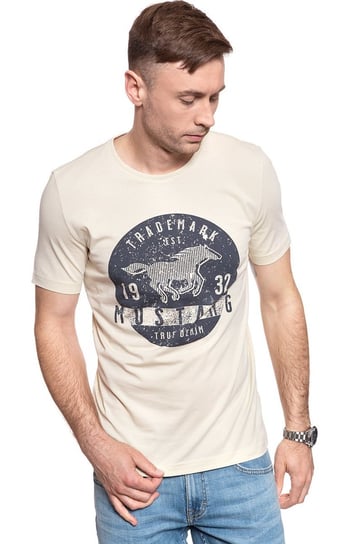 Męski T-Shirt Mustang Alex C Print 1009540 4014-M Inna marka