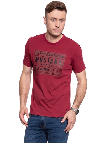Męski T-Shirt Mustang Alex C Print 1009971 7145-M Inna marka