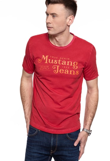 Męski T-Shirt Mustang Alex C Print Cpd 1009040 7202-M Inna marka