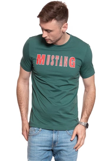 Męski T-Shirt Mustang Alex Logo Tee 1009516 6430-M Inna marka