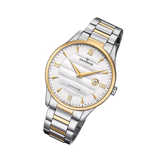Męski zegarek Candino Classic C4639/1 stal szlachetna srebrny analogowy UC4639/1 Candino
