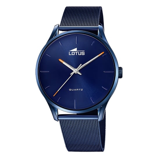Męski zegarek Lotus minimalistyczny zegarek na rękę ze stali nierdzewnej niebieski UL18815/1 Lotus