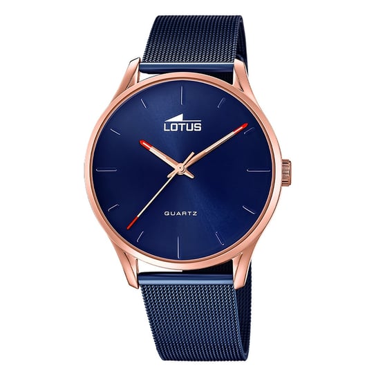 Męski zegarek Lotus minimalistyczny zegarek na rękę ze stali nierdzewnej niebieski UL18816/1 Lotus