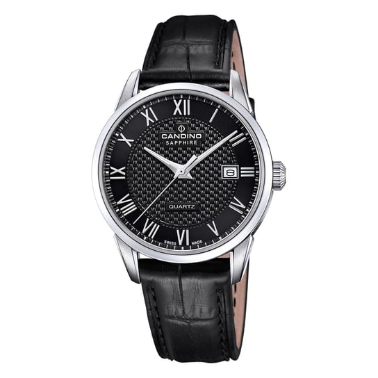 Męski zegarek ze stali szlachetnej Candino czarny Klasyczny zegarek na rękę Candino UC4712/D Candino