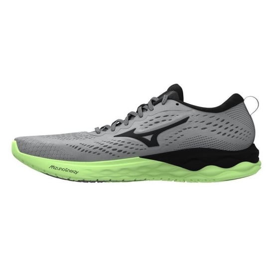 Męskie buty do biegania  Mizuno Wave Revolt 2 | GREY/LIME - Rozmiar EURO 41 Mizuno